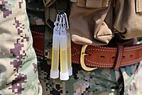 BIANCHI B9 Fancy Stitched Reversible Leather Belt, 1.75 in, Tan, Brass Buckle