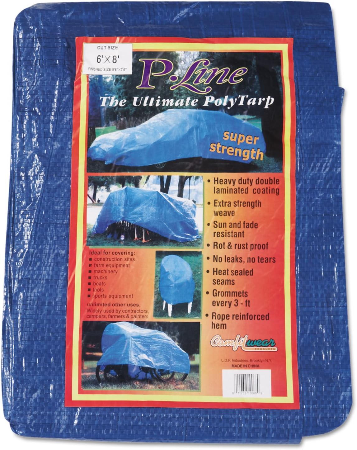 Anchor Brand, 101-4060, Anchor 11035 40'X60' Poly TARP Woven LAMIN