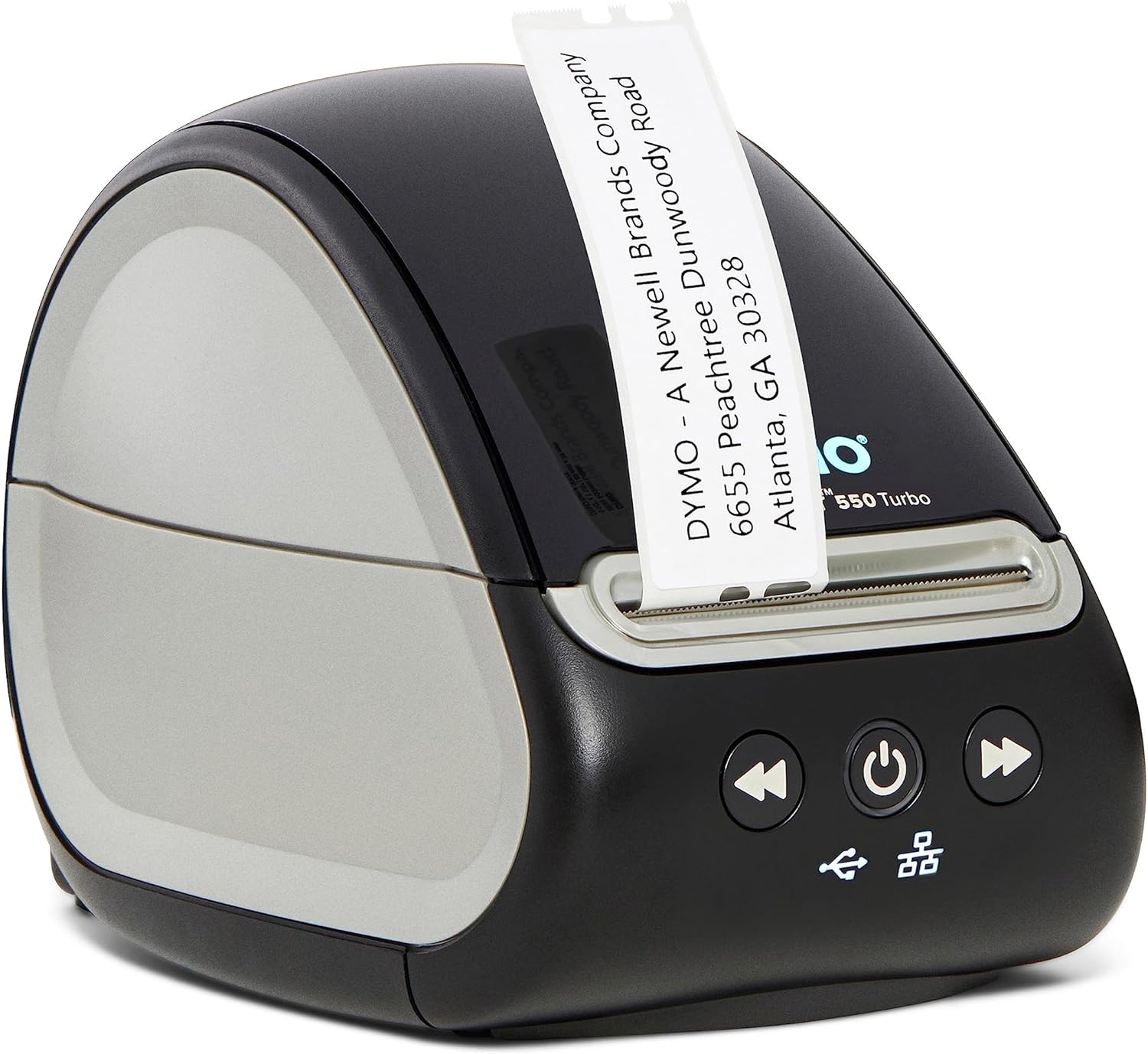 DYMO LabelWriter 550 Turbo Label Printer, Label Maker with High-Speed Direct Thermal Printing, Automatic Label Recognition