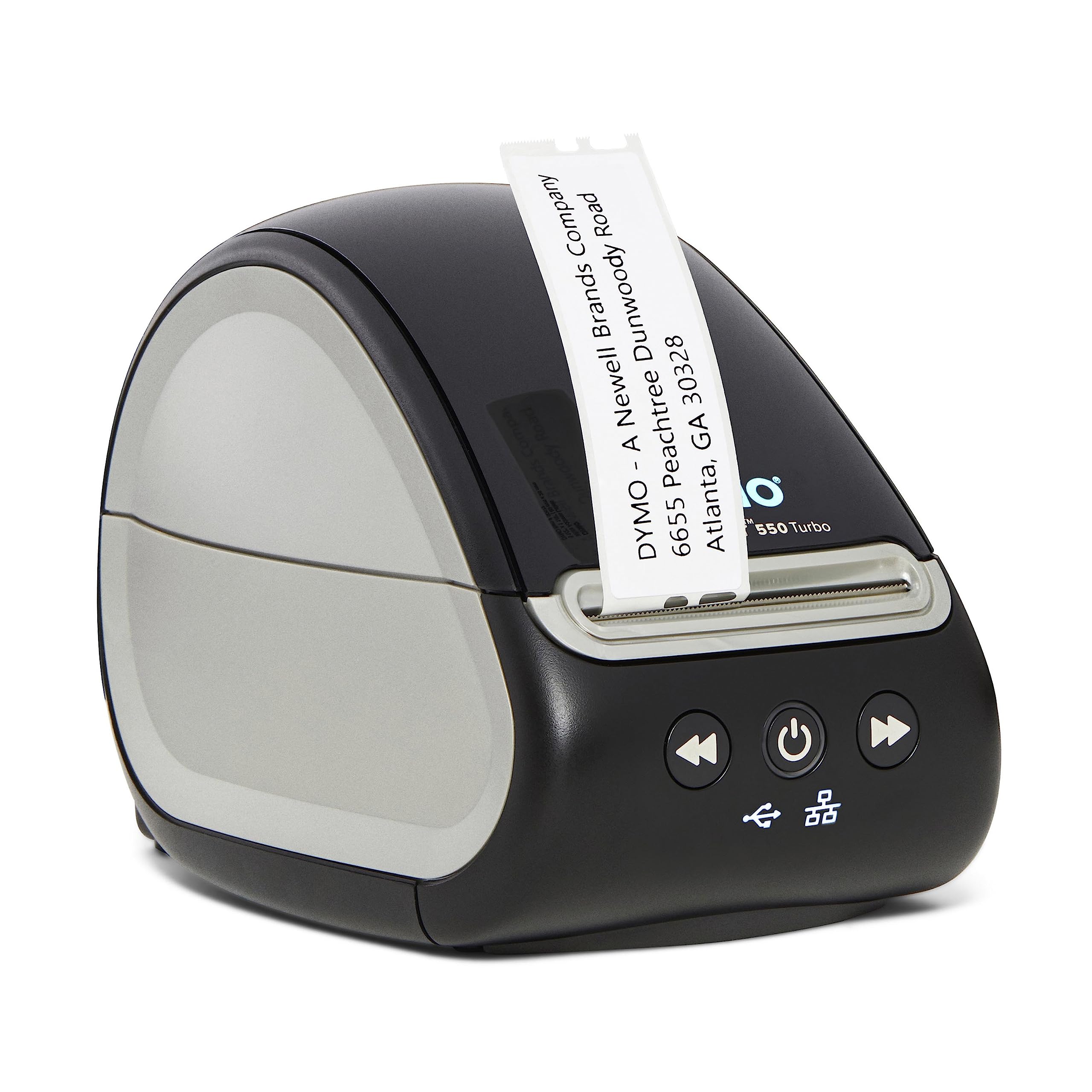 DYMO LabelWriter 550 Turbo Label Printer, Label Maker with High-Speed Direct Thermal Printing, Automatic Label Recognition