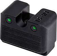 TRUGLO Tritium Pro Night Sights for Glock Handgun Models - Front & Rear Set (White Ring)