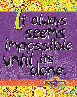 BARKER CREEK Art Print Set - Inspirational Classroom & Home Décor