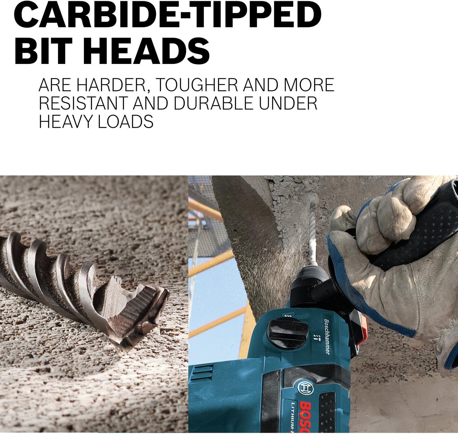 BOSCH HC2302 5/32 In. x 3-1/2 In. x 6-1/2 In. Bulldog SDS-Plus Hex Drive Rotary Hammer Bit