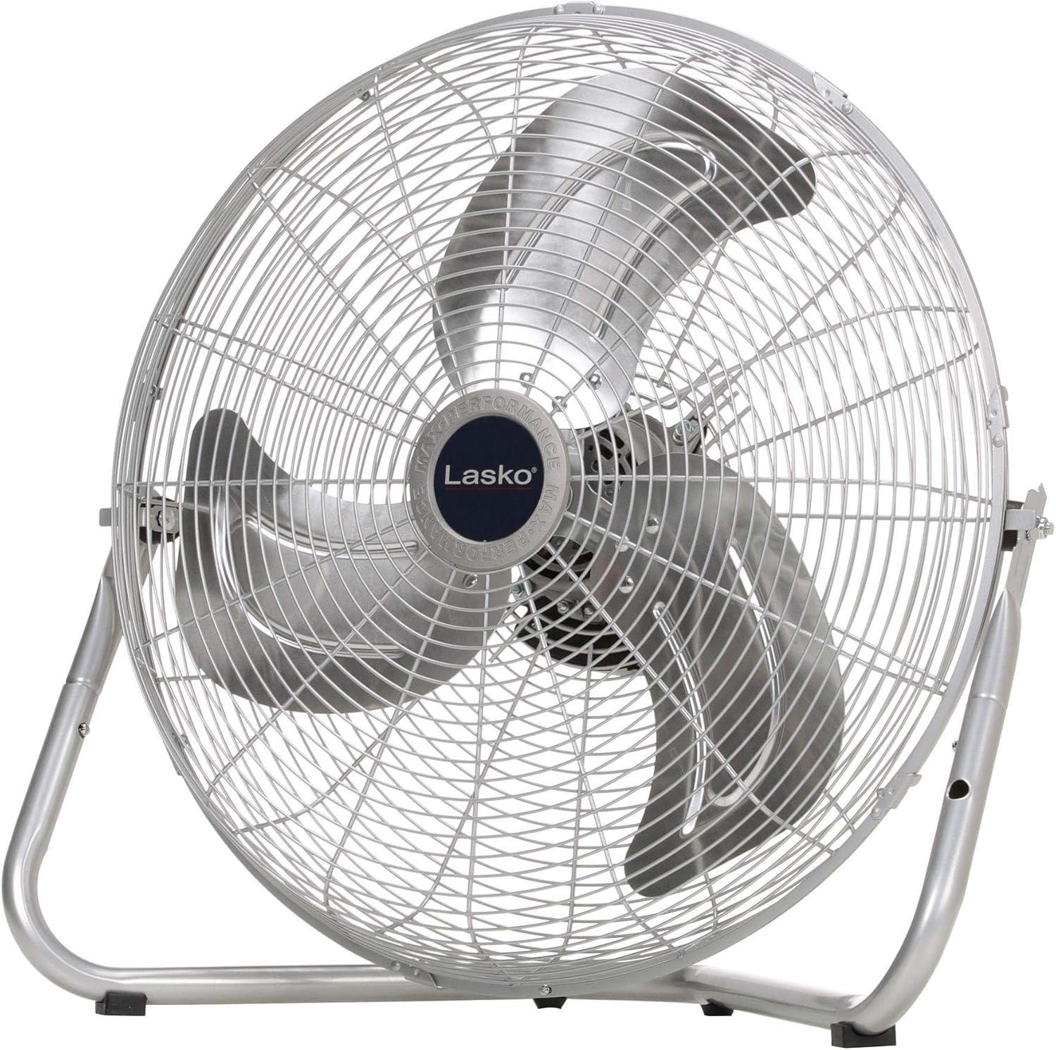 Lasko 20" Silver High Velocity Wall Mount Fan with Pivoting Head - 3 Speeds, Ideal Wall Mount Fan or Floor Fan for Home