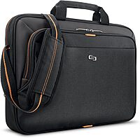 Solo New York Briefcase - Laptop Carrying Bag for Women & Men, Brief for Travel & Work