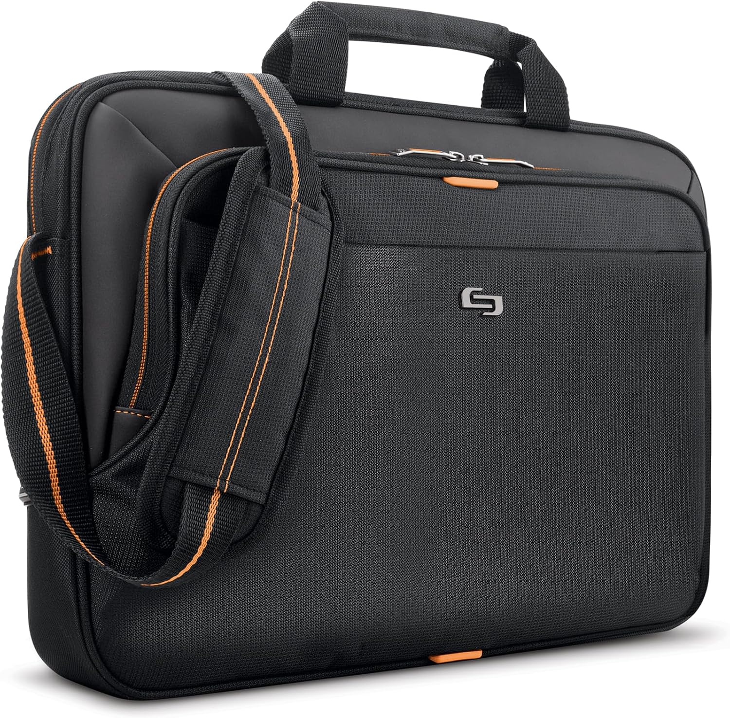 Solo New York Briefcase - Laptop Carrying Bag for Women & Men, Brief for Travel & Work