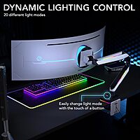 Mount-It! Heavy-Duty Ultrawide Monitor Arm up to 49" / 44 lb for Samsung Odyssey G9