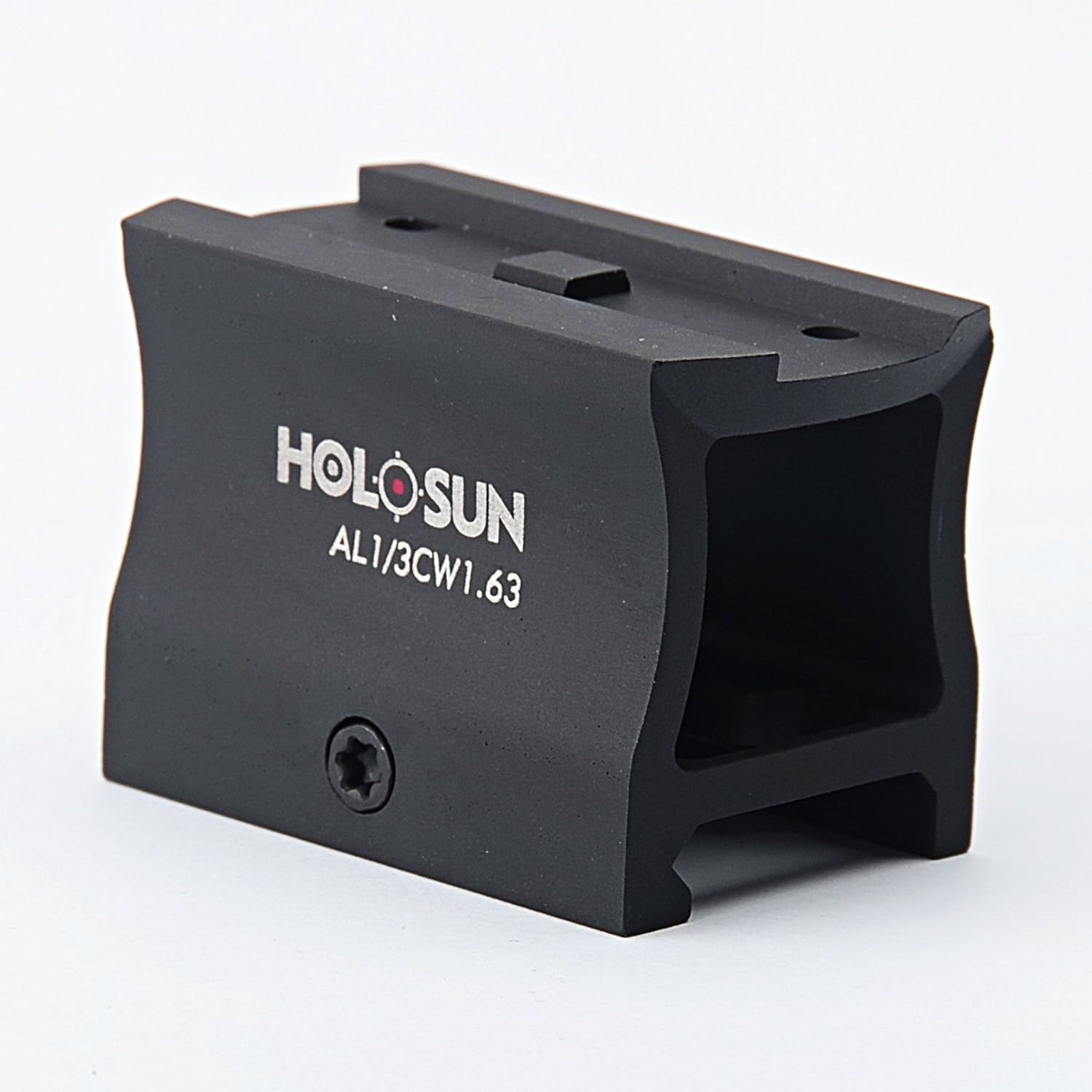 HOLOSUN T1 Compatible Mount, Lower 1/3 Co-Witness, 1.63" Height from Picatinny Surface