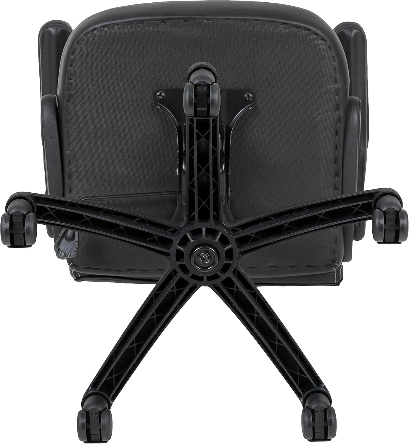 Flash Furniture X10 High-Back LeatherSoft Racing Style Gaming Chair with Flip-Up Arms