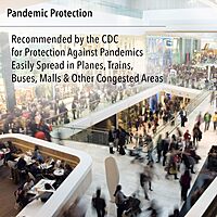 Honeywell NIOSH-Approved N95 Respirator Mask with Exhalation Valve for Airborne Particulates (RWS-54006)