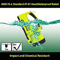 NIGHTSTICK XPR-5586GX Intrinsically-Safe Xtreme Lumens Rechargeable Dual-Light Lantern - Green
