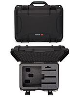 Nanuk 918 Waterproof Hard Gun Case for Revlovers with Custom 3UP Foam Insert Black
