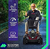 Scooter Eléctrico Ligero Ajustable