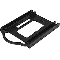 StarTech.com 2.5" HDD / SDD Mounting Bracket for 3.5" Drive Bay - Tool-less Installation - BRACKET125PT, Black