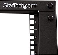 StarTech.com 4-Post Mobile Open Frame 19in Server Rack