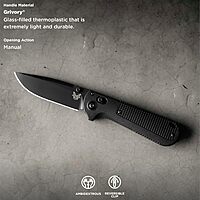 Benchmade - Redoubt 430 Tactical Knife with Black Grivory Handle (430BK-02)