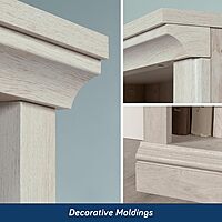 Sauder Select 5-Shelf Engineered Wood Bookcase