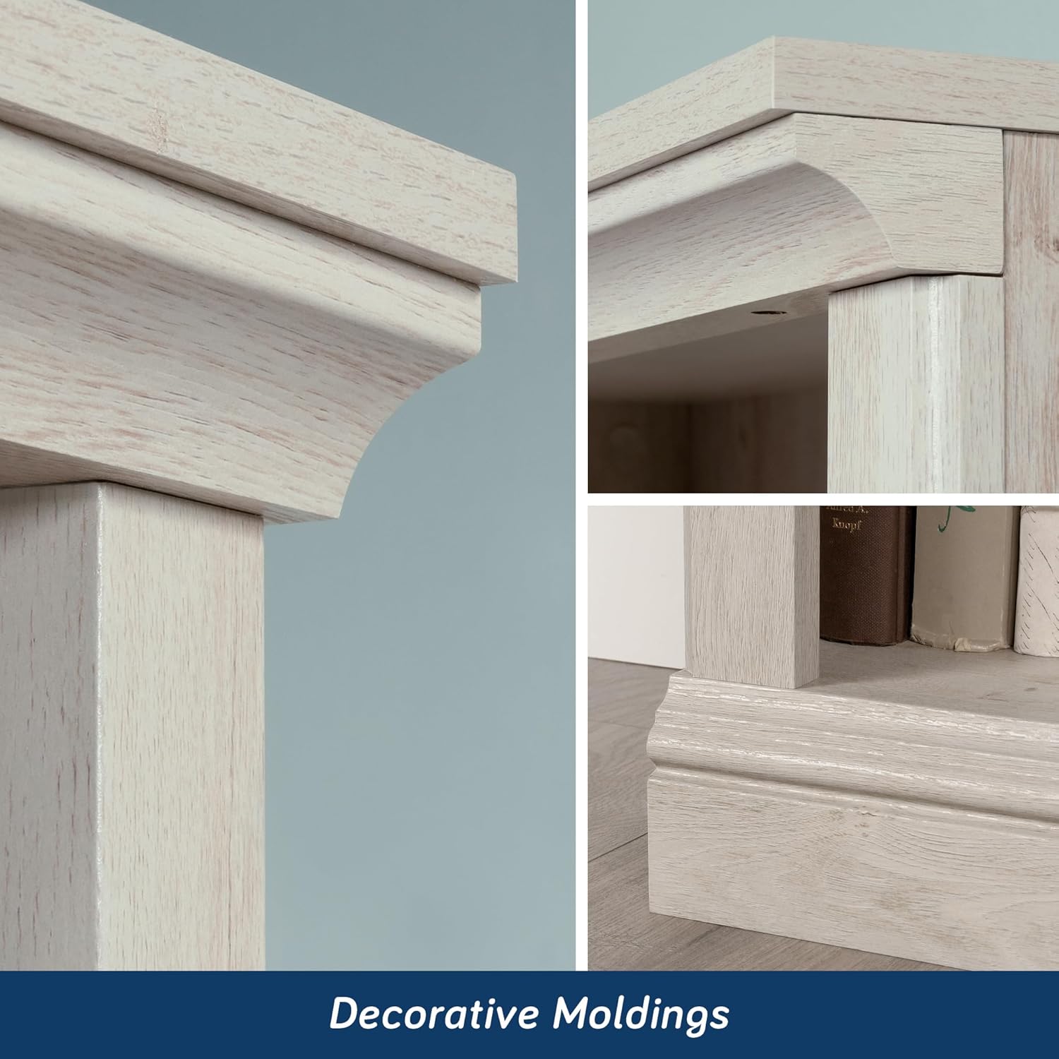 Sauder Select 5-Shelf Engineered Wood Bookcase