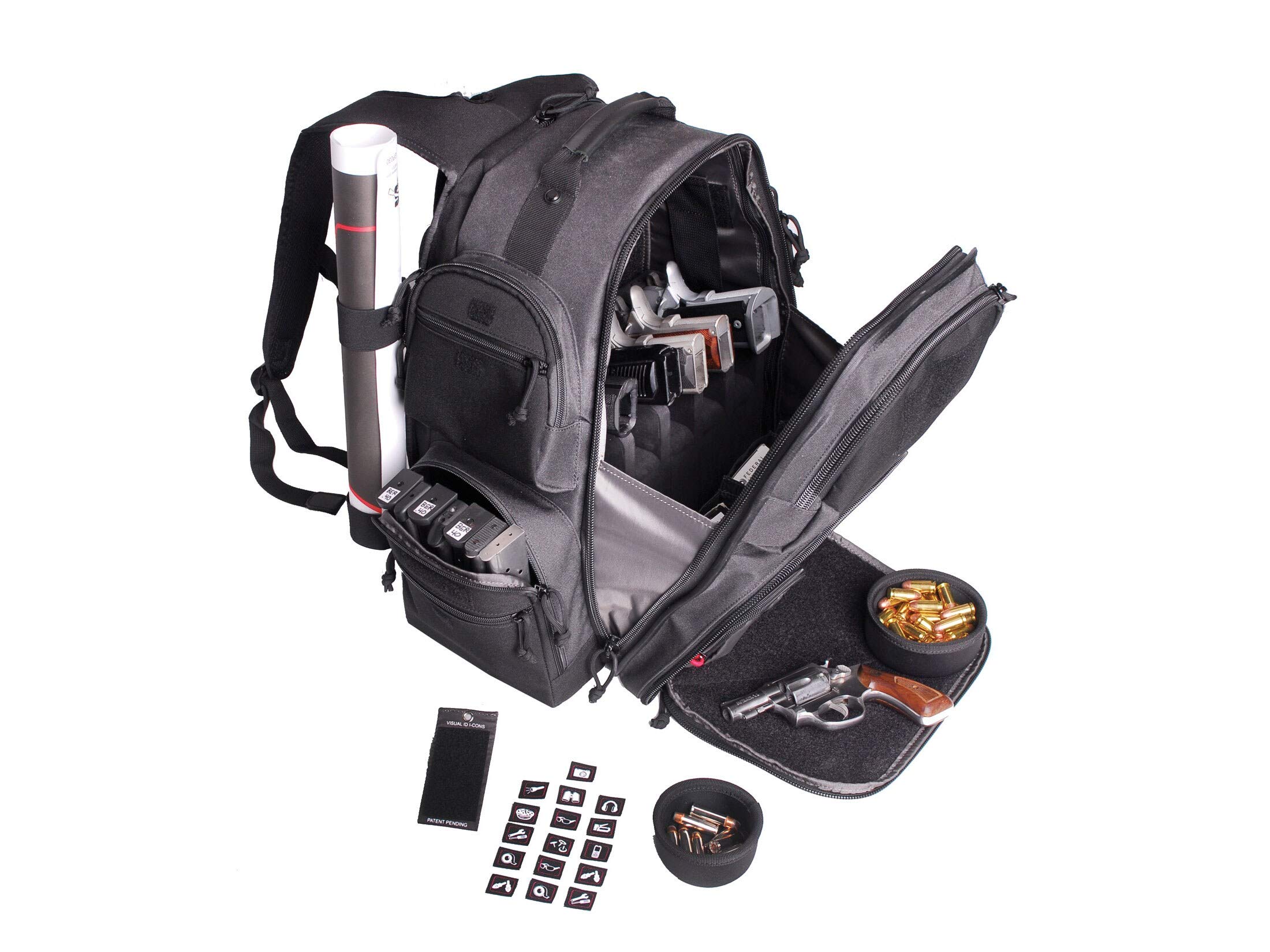 G.P.S. Executive Tactical Backpack with Removable Handgun Cradle