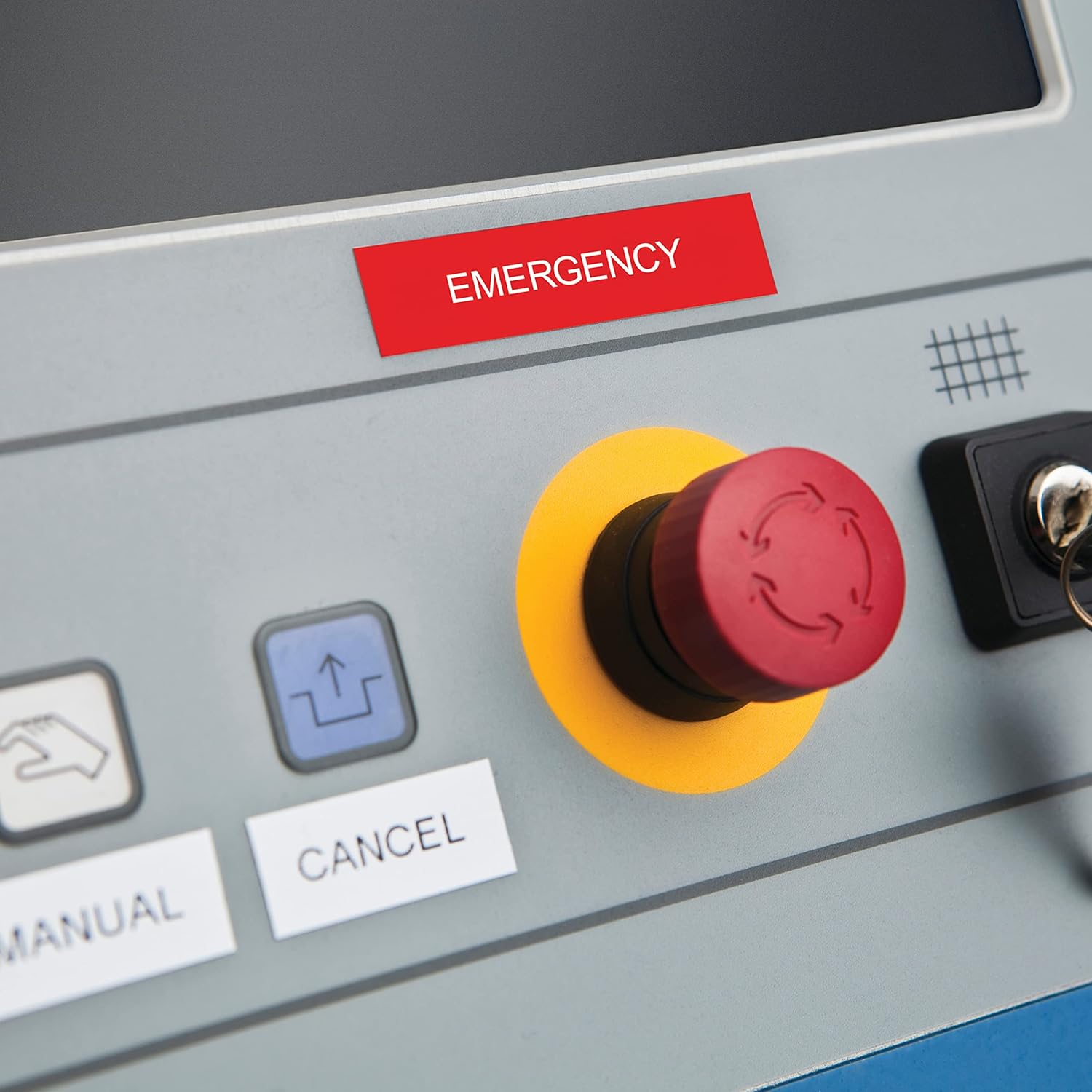 DYMO Rhino Industrial Adhesive Vinyl Label Tape 1/2in x 18ft