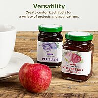 AVERY EcoFriendly Matte White Recycled Rectangle Labels, 2 x 3.5, Print-to-The-Edge, Permanent Adhesive