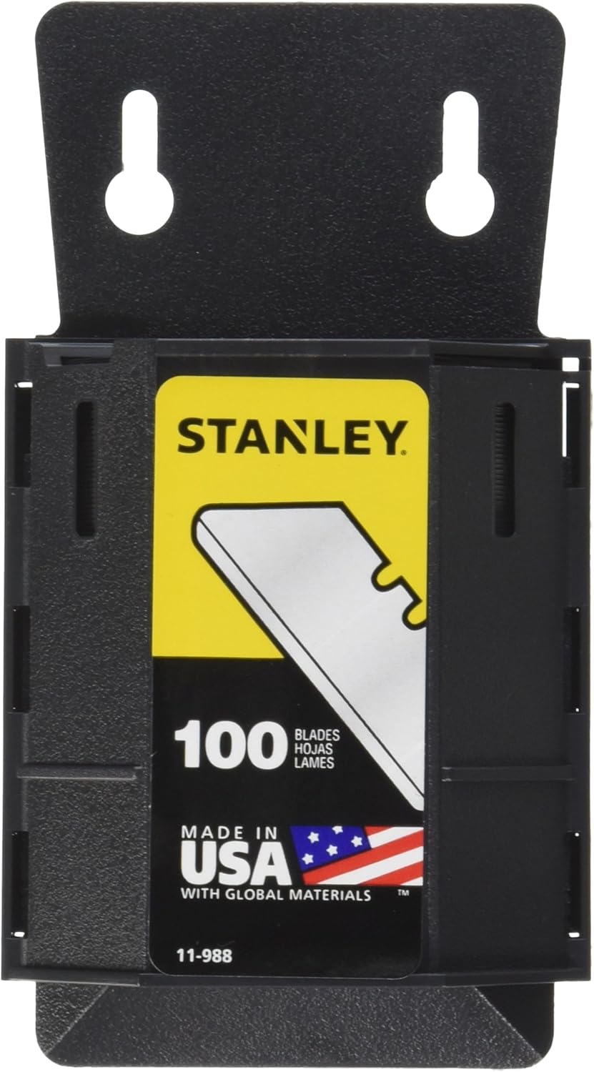 Stanley Holding Notches Mount 0.03 In. Round Point Safety Blade -100/pack