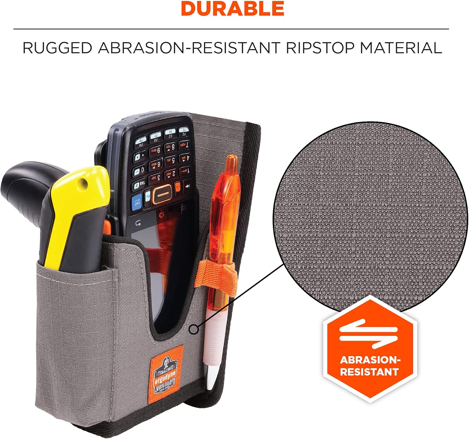 ERGODYNE Squids Barcode Scanner Holster with Belt Clip or Loop