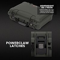 NANUK 910 Hard Case with Foam, IP67 Waterproof Hard Storage