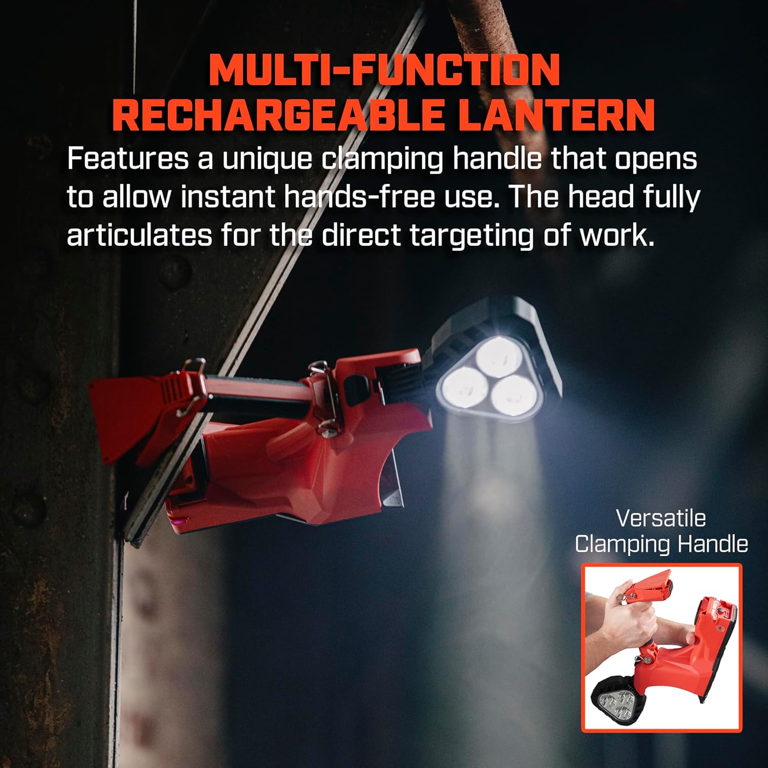 STREAMLIGHT Vulcan Clutch 1700-Lumen Rechargeable Multi-Function Lantern