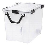 IRIS USA WEATHERPRO Weathertight Plastic Storage Box