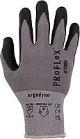 Ergodyne ProFlex 7000 Nitrile Coated Work Gloves, Foam Nitrile Palms for Flexible No Slip Grip, Abrasion Resistant, 15g, Touchscreen Capable, Gray, Extra Large
