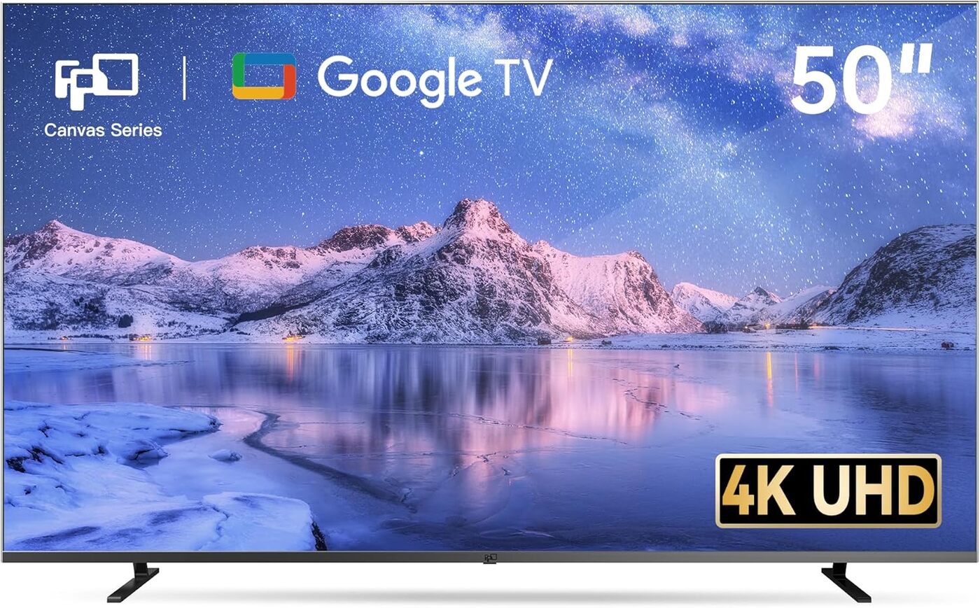 FPD Smart TV de 50 pulgadas, 4K LED Google TV con Google Play FPD Smart TV de 50 pulgadas, 4K LED Google TV con Google Play