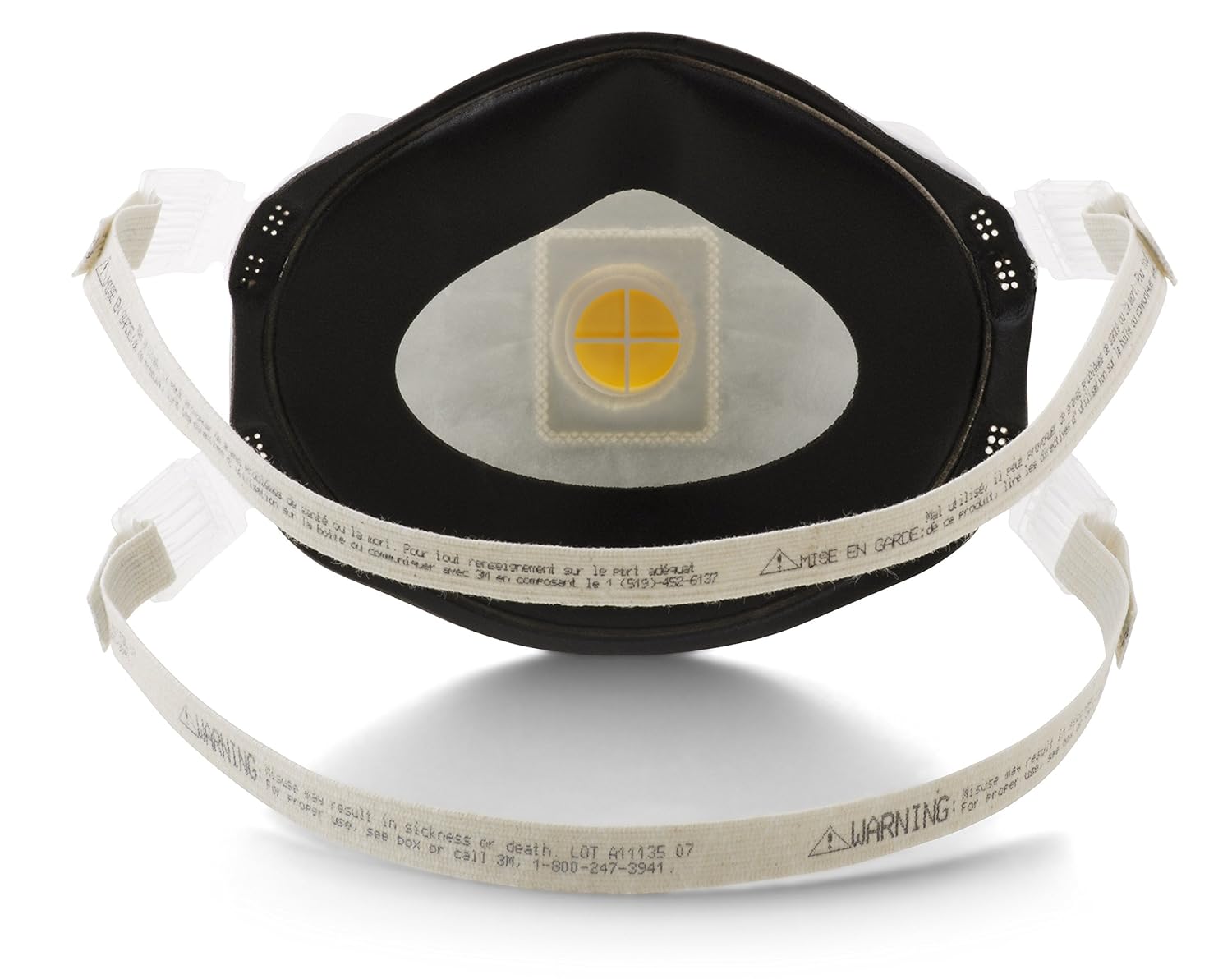 3M Disposable Particulate Cup Respirator 8293 P100 with Cool Flow Exhalation Valve, NIOSH APPROVED