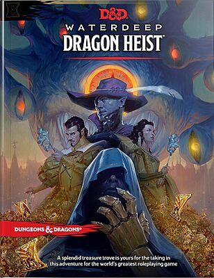 D&d Waterdeep Dragon Heist HC by Dungeons & Dragons (2018, Hardcover)