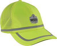 Ergodyne GloWear 8930 Class 2 Hi-Vis Baseball Cap, Lime
