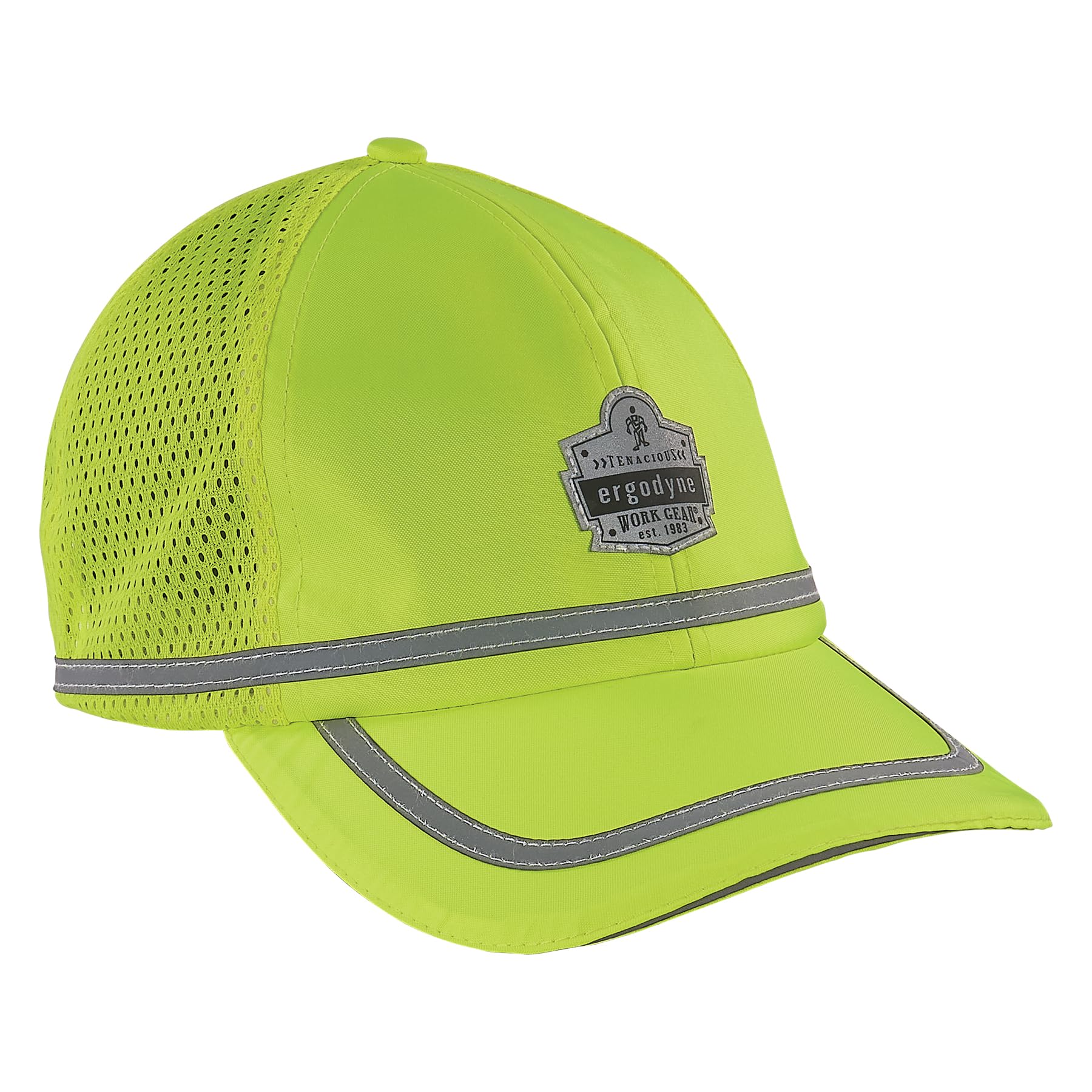Ergodyne GloWear 8930 Class 2 Hi-Vis Baseball Cap, Lime