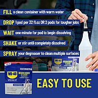 WD-40 Specialist Degreaser and Cleaner EZ-PODS Unscented Customizable Industrial-Strength Concentrate