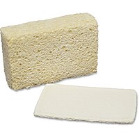 SKILCRAFT Cellulose Sponge, 5 3/4in x 3 5/8in, Pack Of 12 (7920-00-240-2555)
