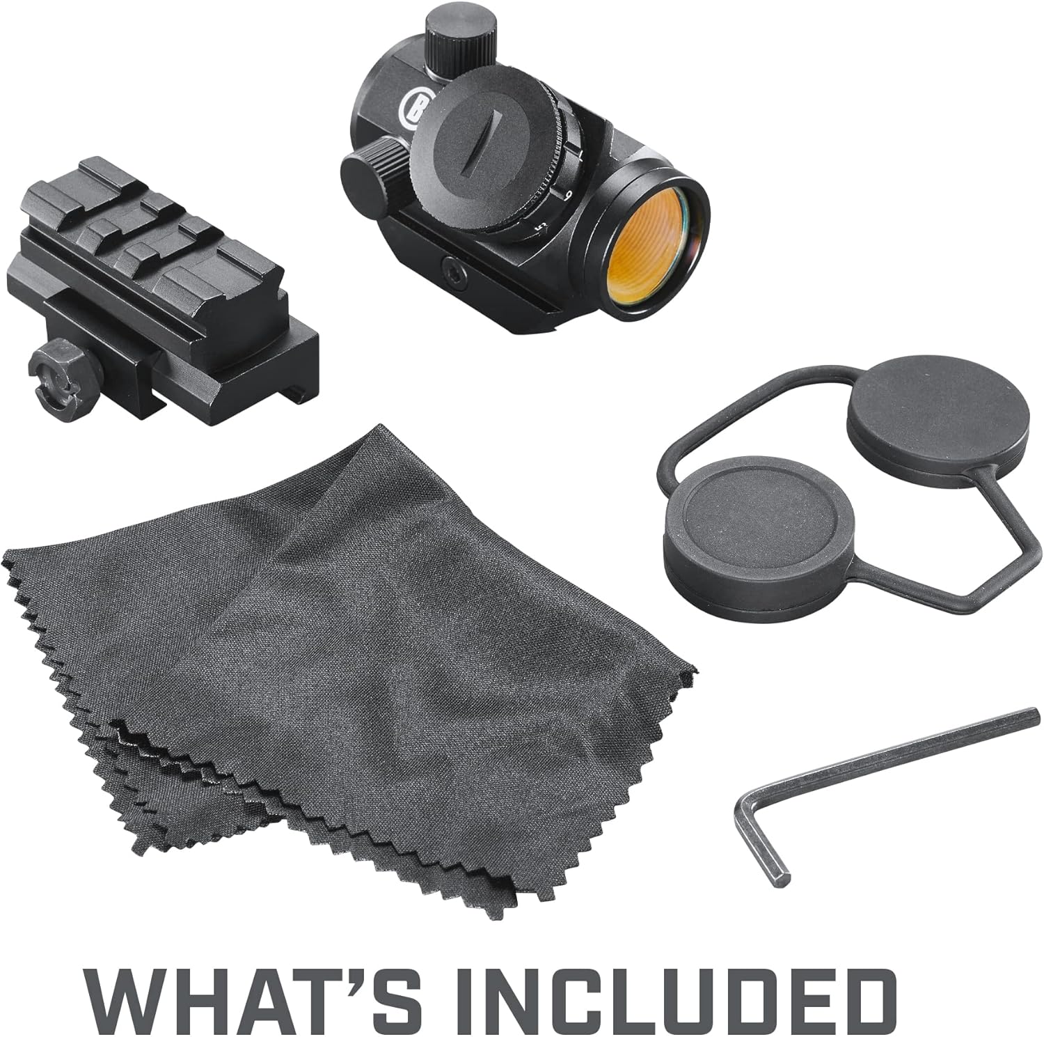 Bushnell Optics TRS-25 Hirise 1x25mm Red Dot Riflescope with Riser Block, Matte Black