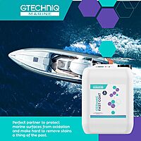 Gtechniq Ceramic Fast Coat - Marine Ceramic Coat - Spray-on, Wipe-Off Ceramic Sealant for Boats