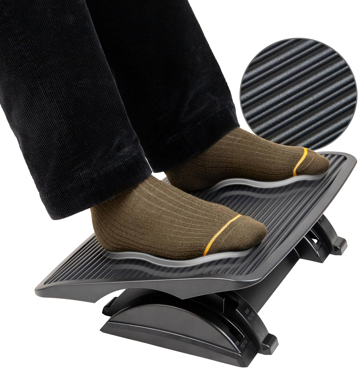 MIND READER Adjustable Ergonomic Foot Rest