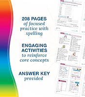 Spectrum Spelling Workbook Grade 2, Ages 7 to 8, 2nd Grade Spelling Workbook, Phonics, Handwriting Practice with Sight Words, Vowels, and Compound Words With English Dictionary - 208 Pages (Volume 29)
