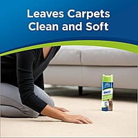 Woolite Heavy Traffic Carpet Foam Cleaner with ScotchGuard Protector, 22 Oz