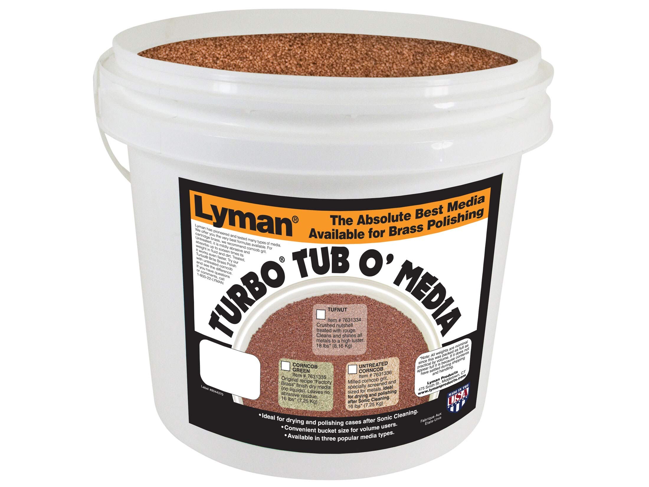 Lyman Tufnut Plus Walnut Tumbling Media