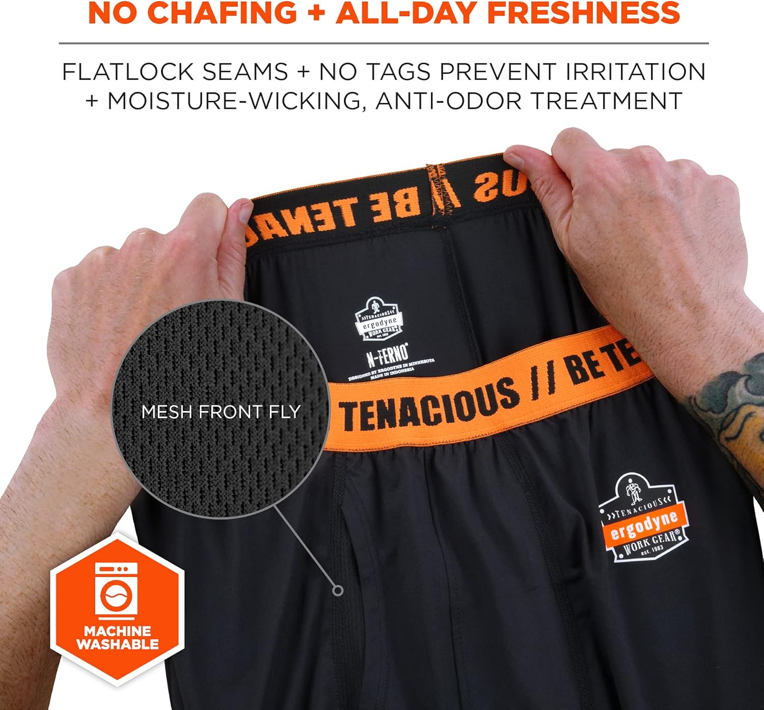 Ergodyne N-Ferno 6481 Lightweight Base Layer Pants