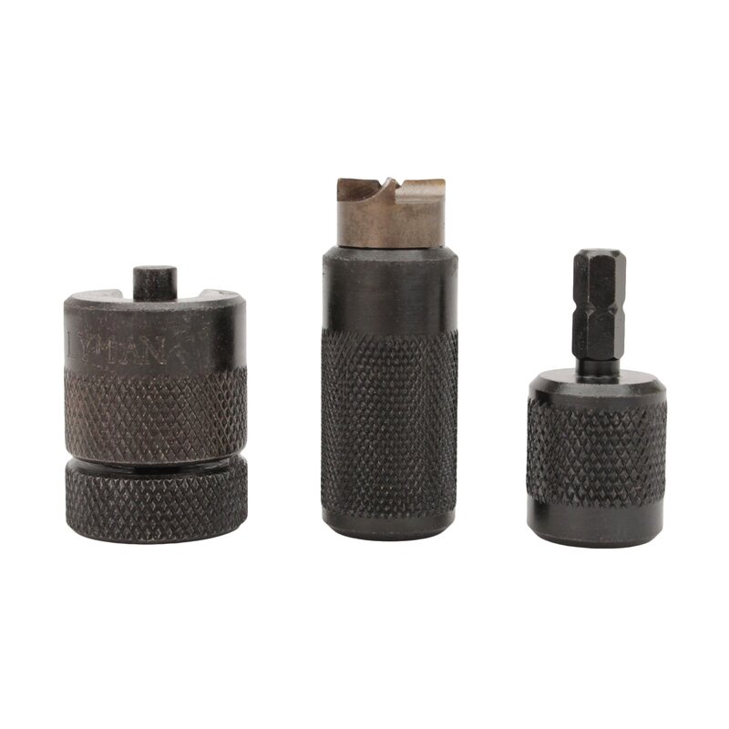 Lyman E-Zee Trim Hand Case Trimmer, Handgun Set 7821892 , Black