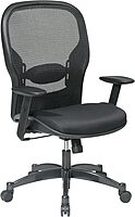 SPACE SEATING Breathable Mesh High-Back Office Chair with Adjustable Lumbar