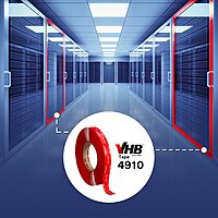 3M VHB Heavy Duty Mounting Tape 4910 Clear, 3/4 in x 15 yd 40.0 mil (Pack of 1)