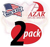 Azar Displays 3-Tier 15-Pocket Acrylic Trifold Brochure Counter Display, 9inH x 31-1/2inW x 5-1/4inD, Clear