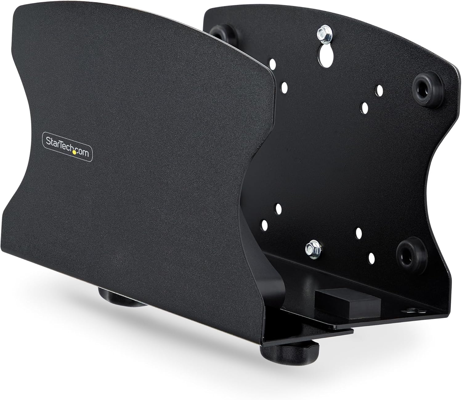 PC Wall Mount Bracket, For Desktop Computers Up To 40lb, Toolless Width Adjustment 1.9-7.8in [50-200mm], CPU Tower/Case Shelf